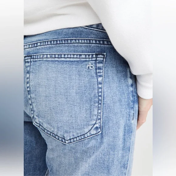 NWT! Rag & Bone JEAN Medecino Dre Low Rise Slim Boyfriend Jeans - 26 - Picture 2 of 16